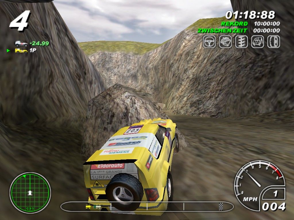 Master Rally screenshot 2 for Playstation 2